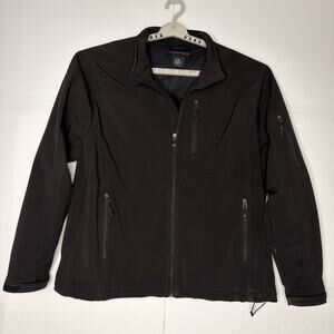 Free Country Base Camp II Softshell Jacket Pockets Spandex Men’s Size 2X / XXL